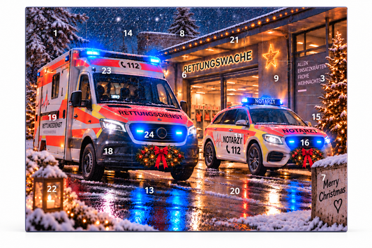 Adventskalender RTW und NEF - limitierte Auflage