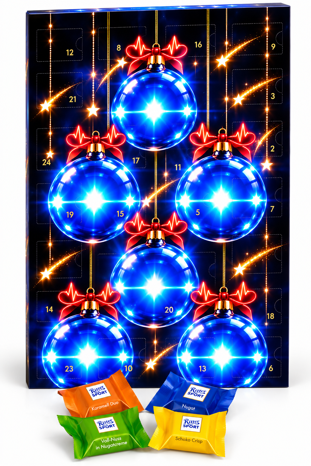 RITTER-SPORT-Adventskalender "Blaulicht" - limitierte Auflage